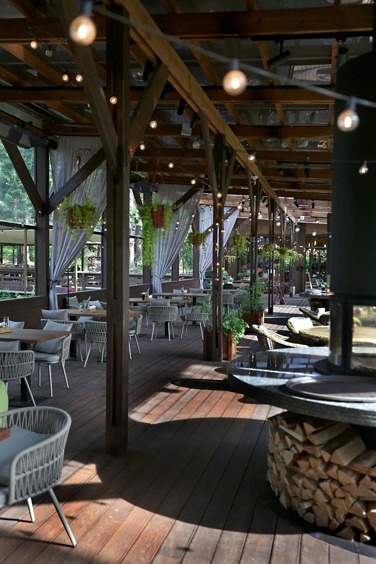 Open Grill на террасе «В Чаще»